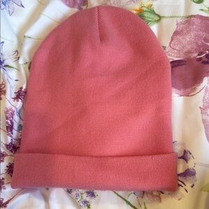 Super cute Cozy Pink woven Beanie for women